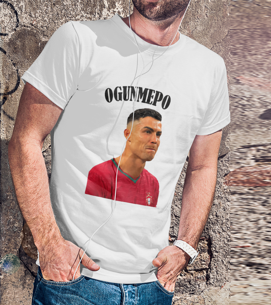 Cristiano Ronaldo Ogunmepon Portugal Soccer Star T-Shirt