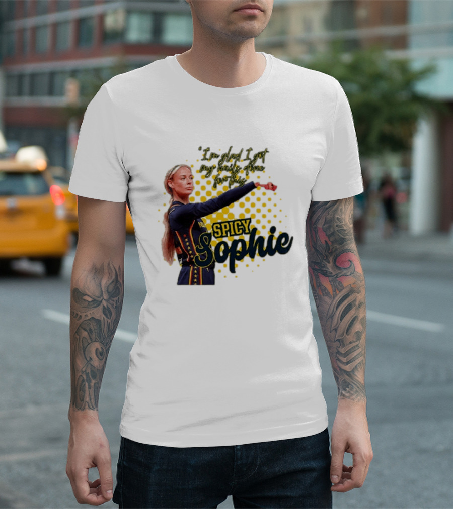 Sophie Cunningham 8 Women Basketball Spicy Sophie Point God T-Shirt