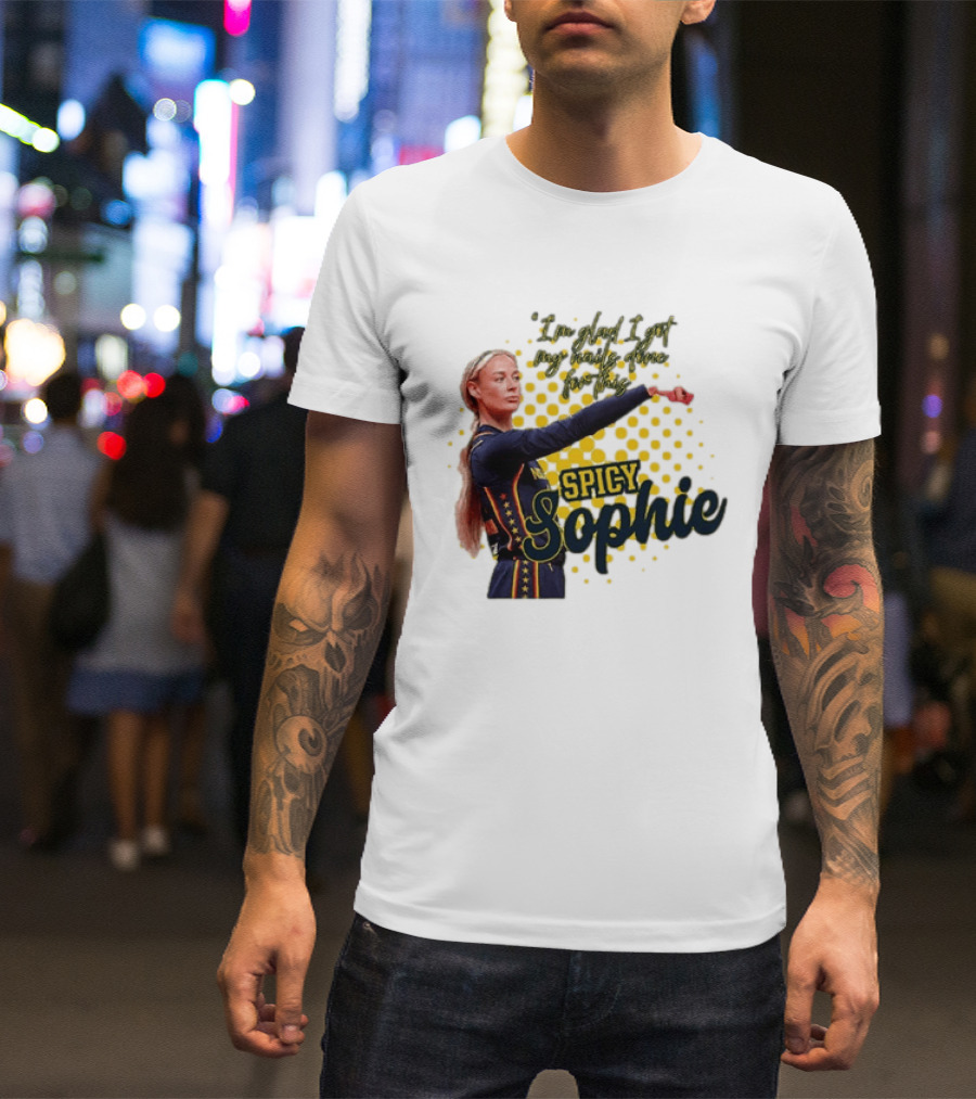 Sophie Cunningham 8 Women Basketball Spicy Sophie Point God T-Shirt