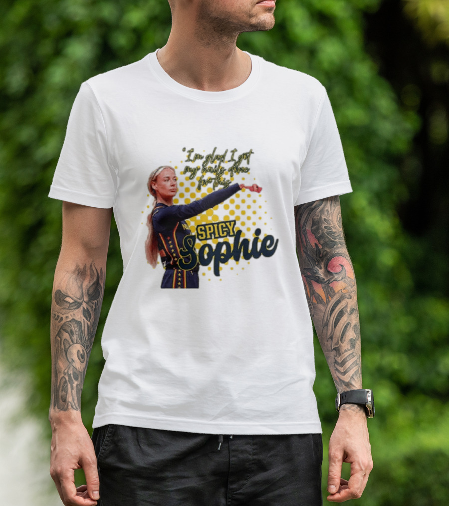 Sophie Cunningham 8 Women Basketball Spicy Sophie Point God T-Shirt