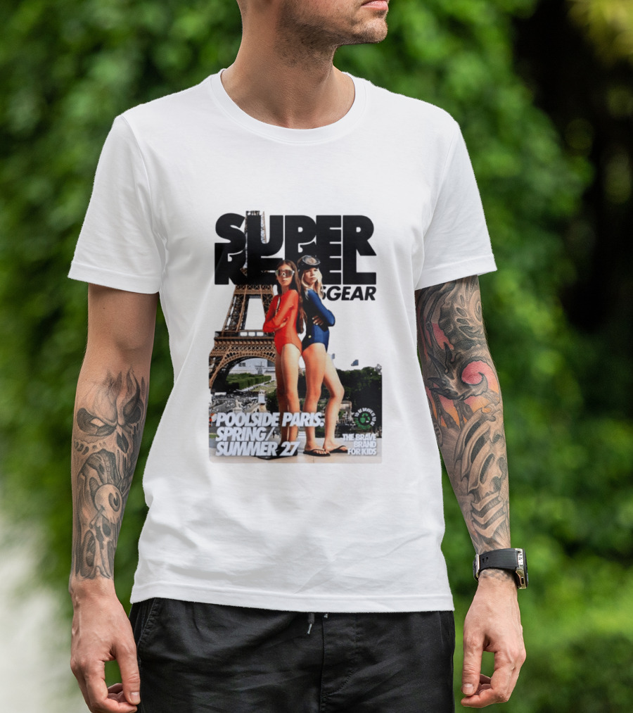 Super Rebel Gear Poolside Paris Spring Summer 27 The Brave Brand For Kids T-Shirt