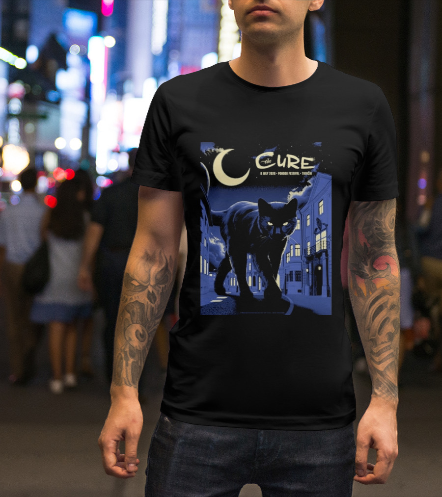 The Cure Cat Moon Trencin Pohoda Festival July 8 2026 T-Shirt