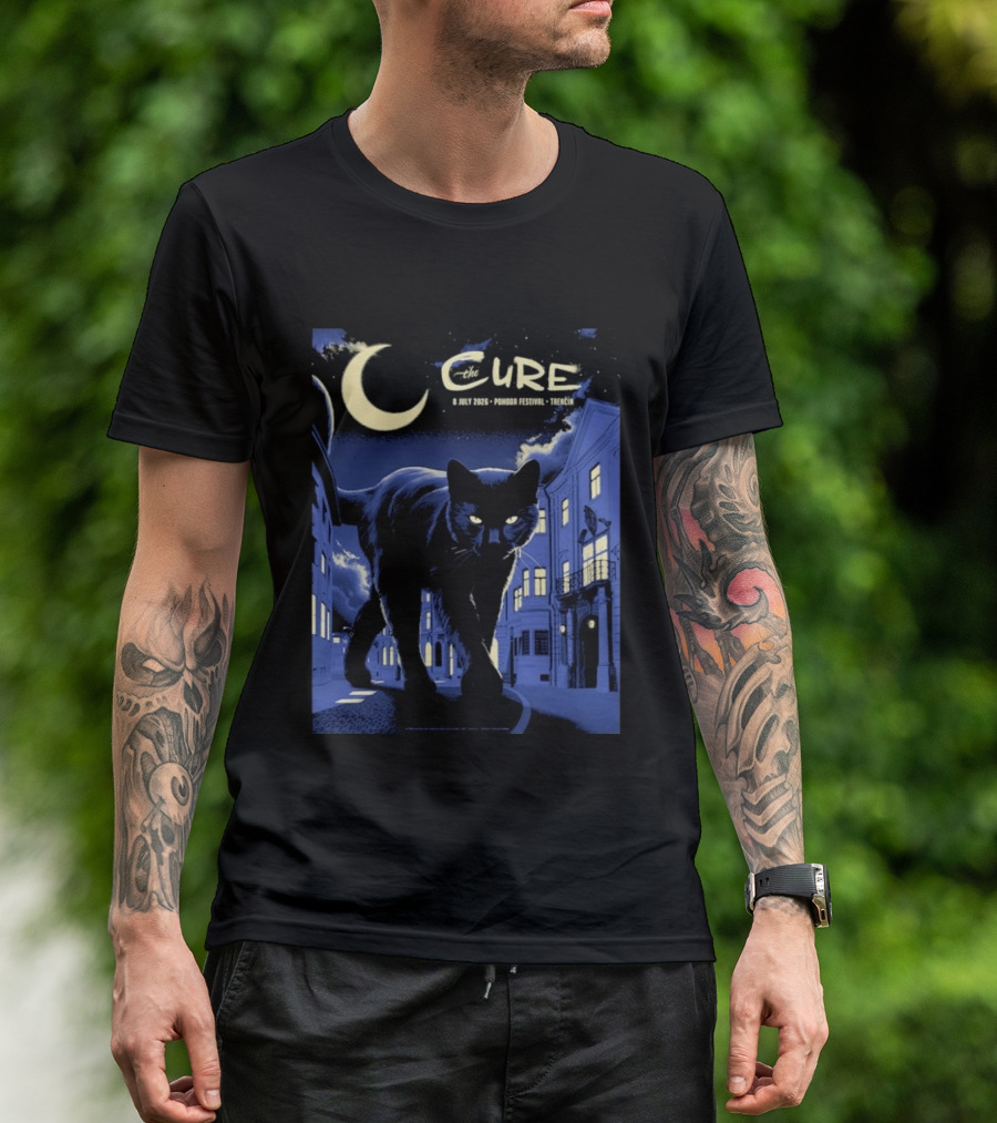 The Cure Cat Moon Trencin Pohoda Festival July 8 2026 T-Shirt