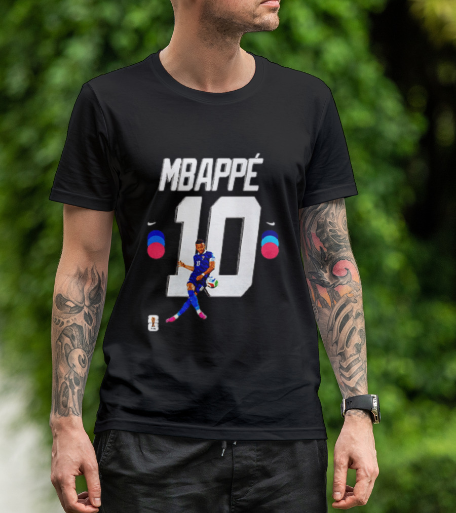 Mbappé Number 10 France World Cup 2023 T-Shirt