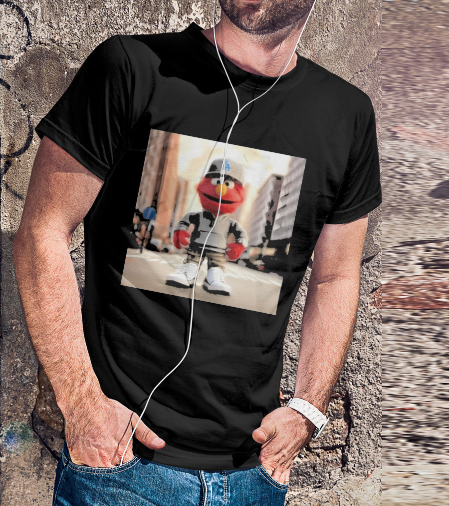 Sesame Street Elmo Streetwear New York Yankees T-Shirt