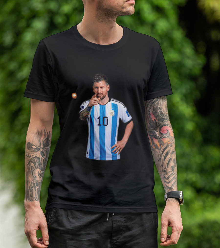 Lionel Messi Argentina National Team 10 T-Shirt