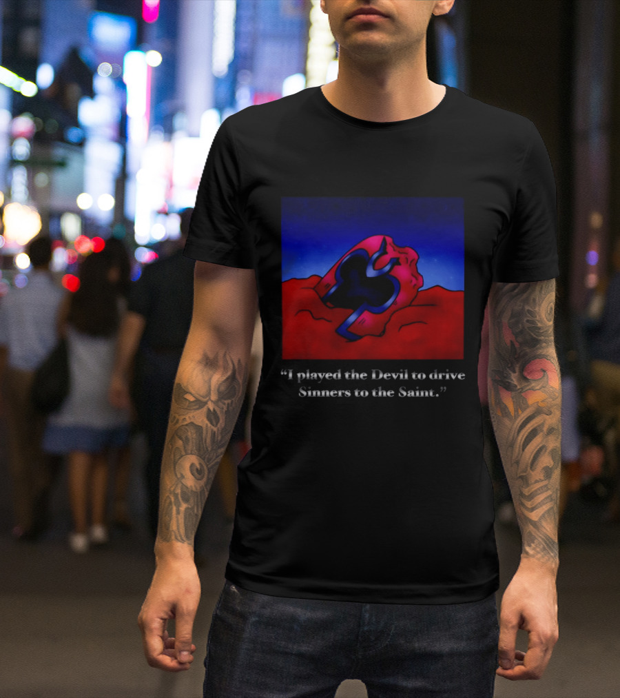 Magneto Helmet I Played The Devil To Drive Sinners To The Saint T-Shirt