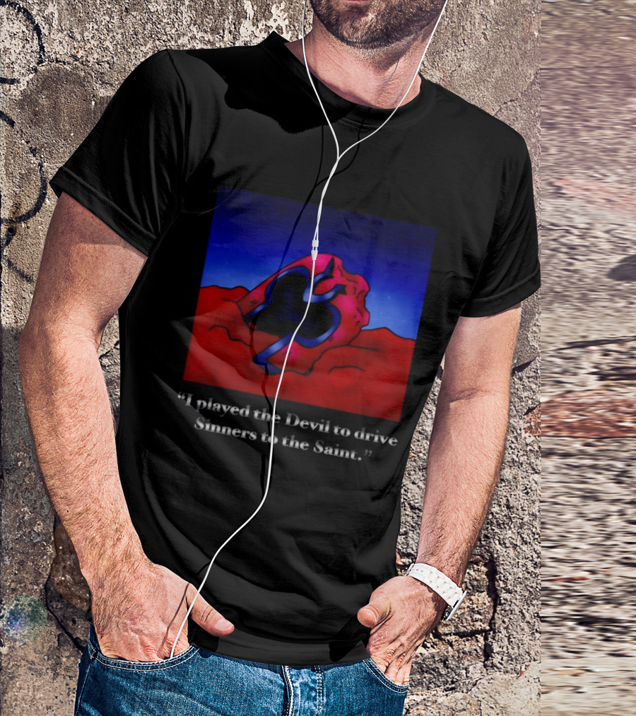 Magneto Helmet I Played The Devil To Drive Sinners To The Saint T-Shirt