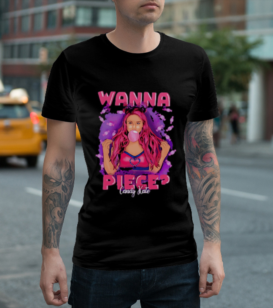 Wanna Piece Candy Kate Bubblegum Pop T-Shirt