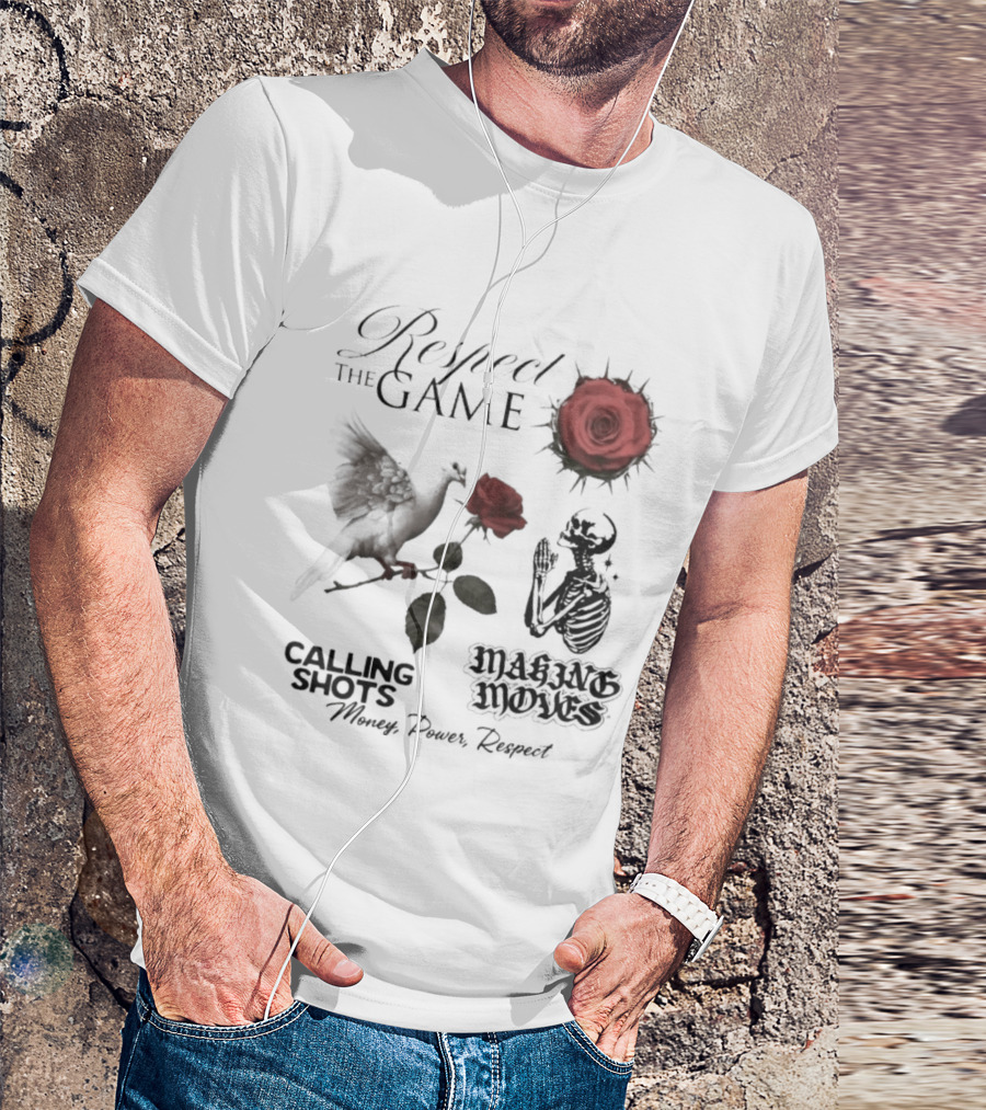 Respect The Game Calling Shots Always Power Thrasher House T-Shirt