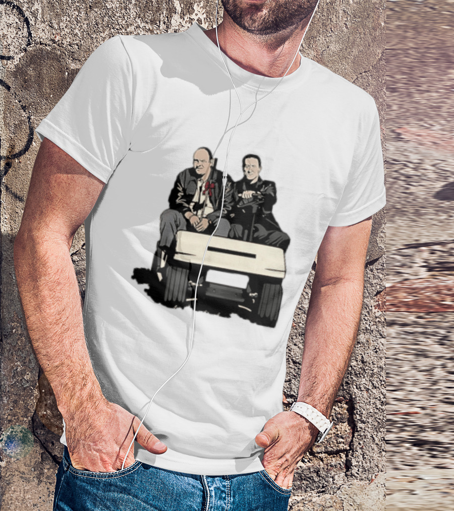 The Sopranos Tony Soprano Furio Giunta Riding Golf Cart Scene T-Shirt