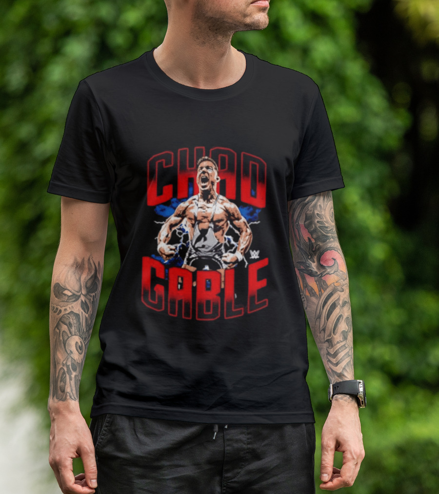 Chad Gable WWE Lightning Scream T-Shirt