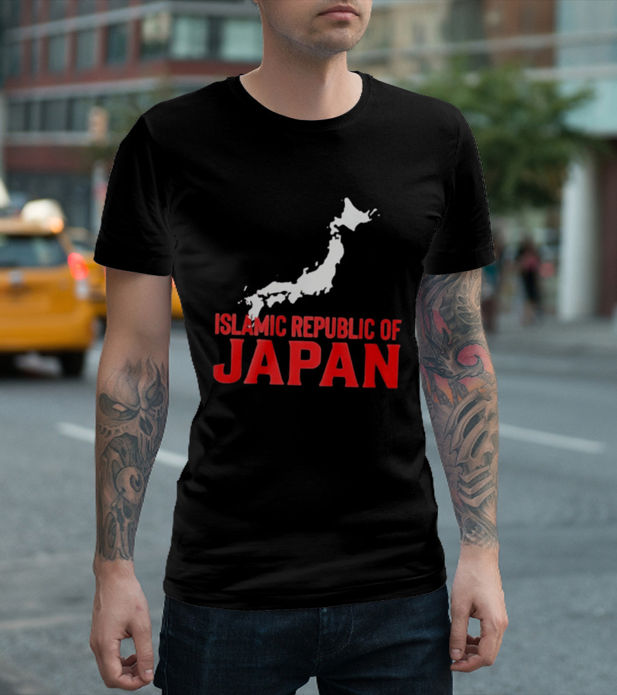 Islamic Republic Of Japan Map 2026 T-Shirt