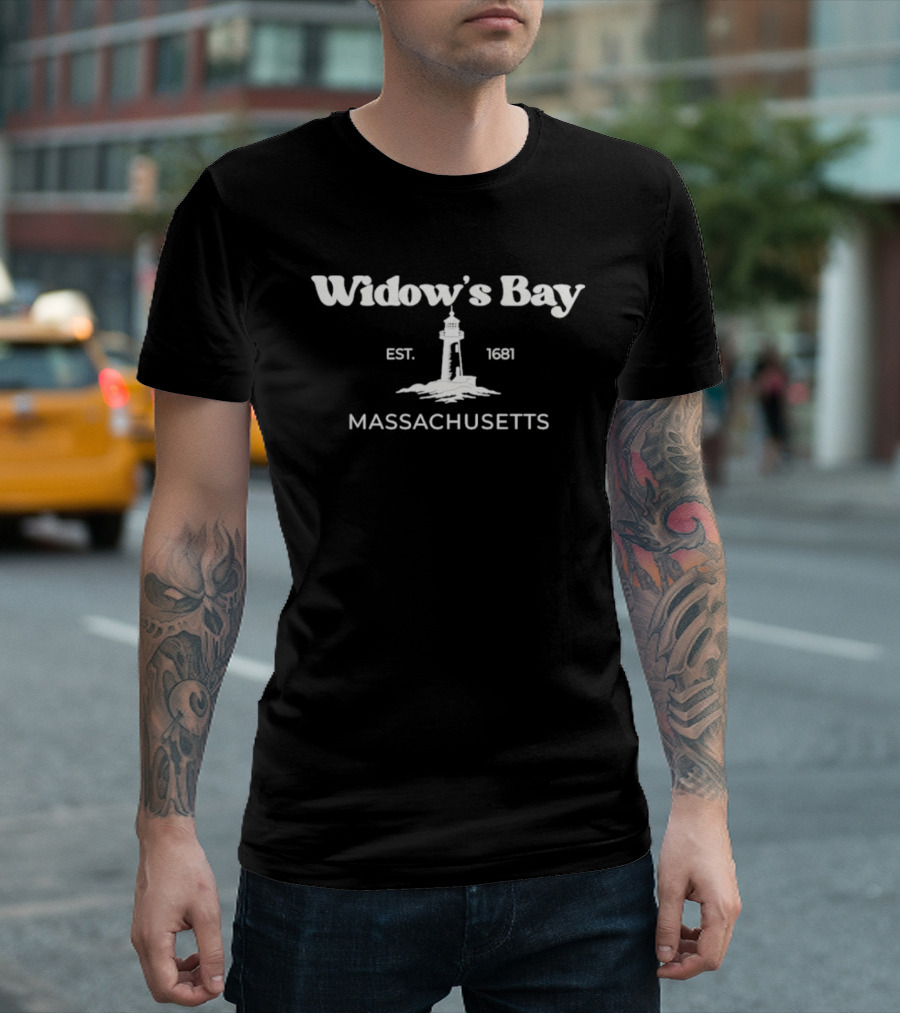 Widow's Bay Massachusetts Lighthouse Est 1681 T-Shirt