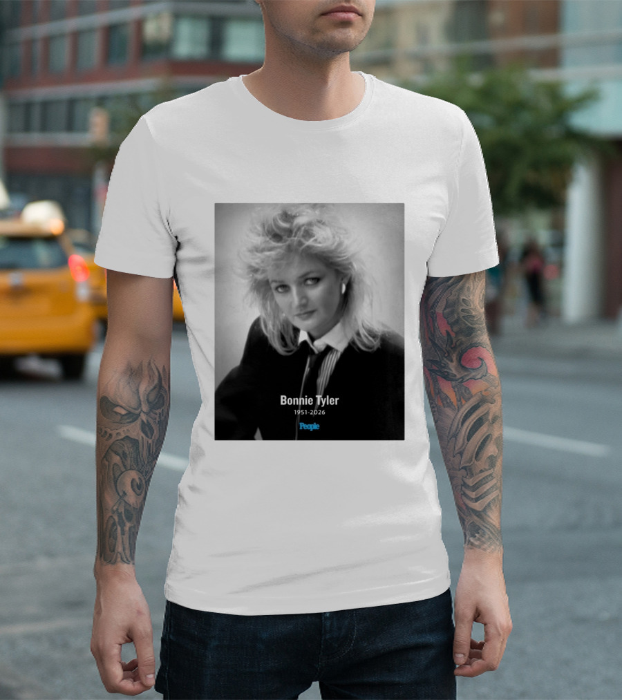 Bonnie Tyler 1951 2026 People Magazine T-Shirt