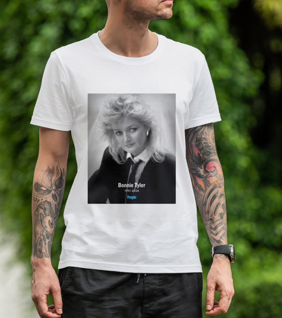 Bonnie Tyler 1951 2026 People Magazine T-Shirt