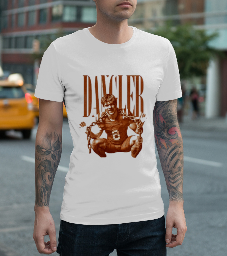 Ronin Dangler No 6 Linebacker Bradenton Florida Chain T-Shirt