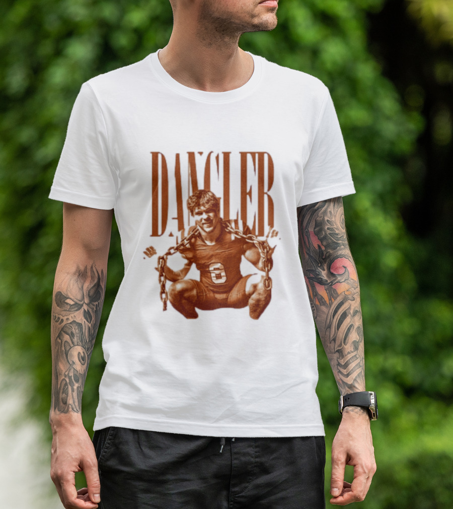 Ronin Dangler No 6 Linebacker Bradenton Florida Chain T-Shirt
