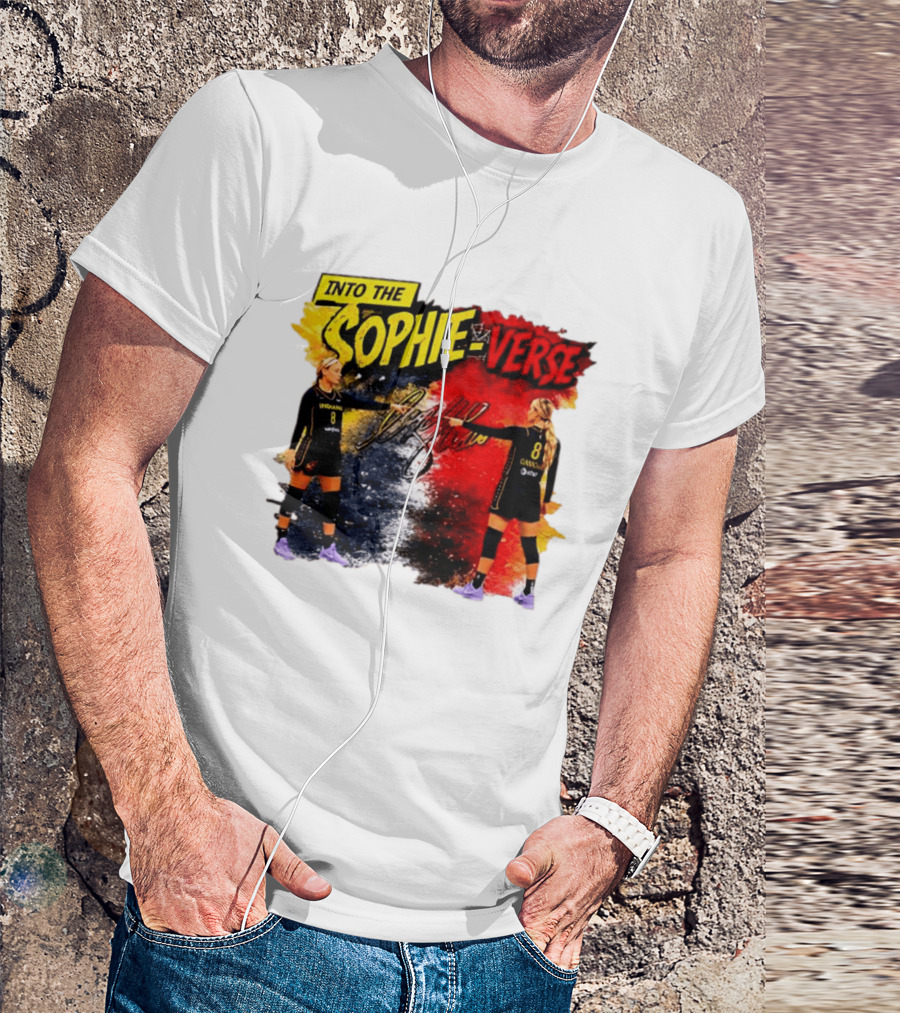 Into The Sophie Verse Sophie Cunningham Indiana Fever WNBA T-Shirt