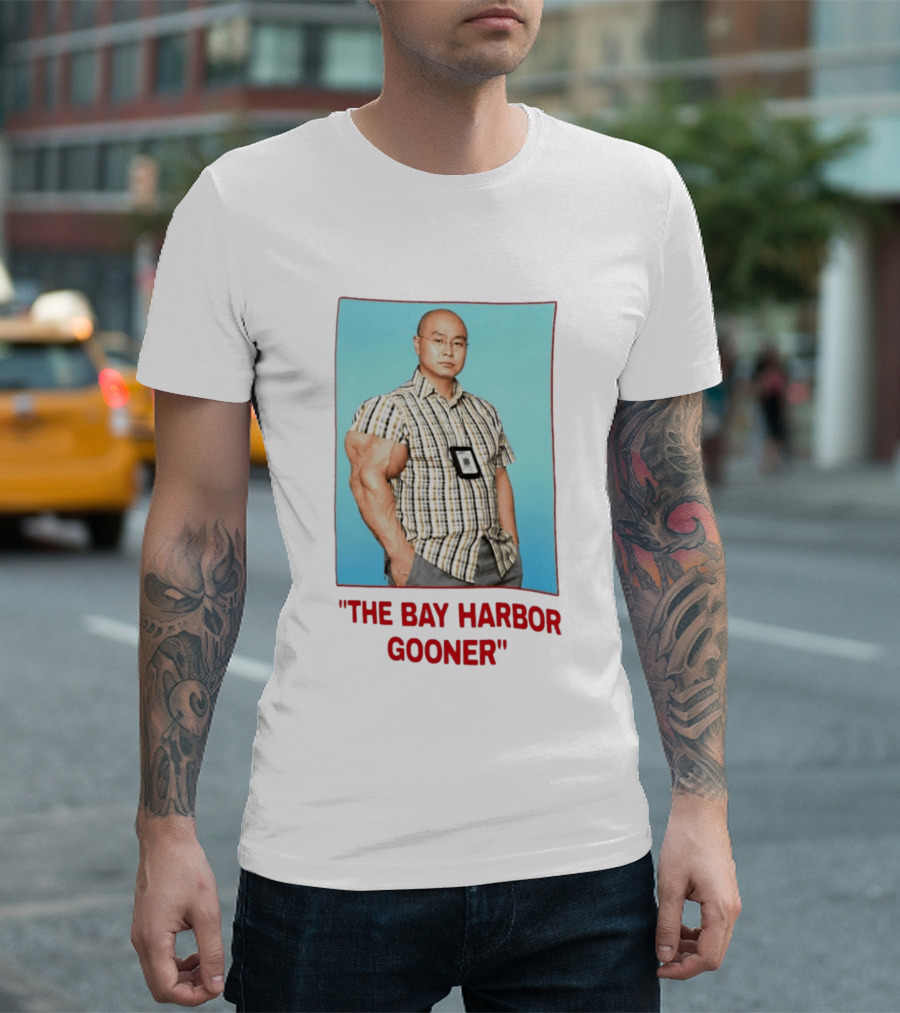 The Bay Harbor Gooner Dexter Masuka Meme Buff T-Shirt