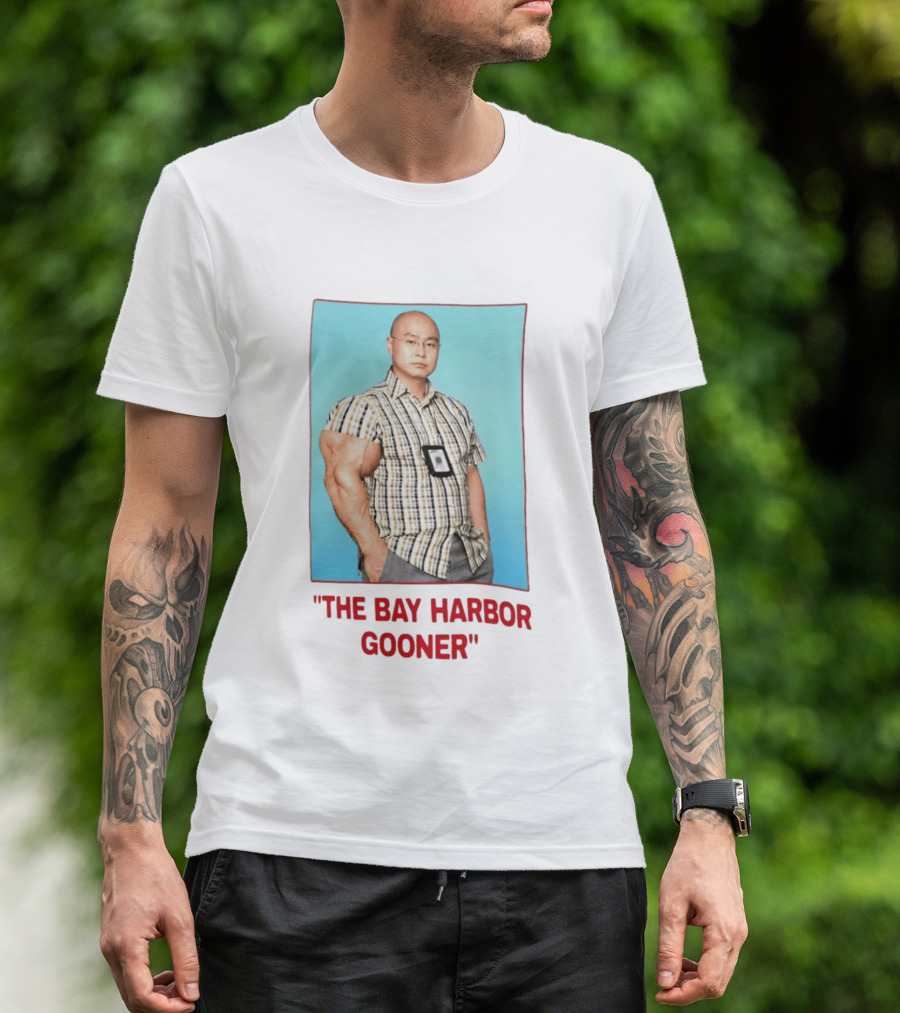 The Bay Harbor Gooner Dexter Masuka Meme Buff T-Shirt