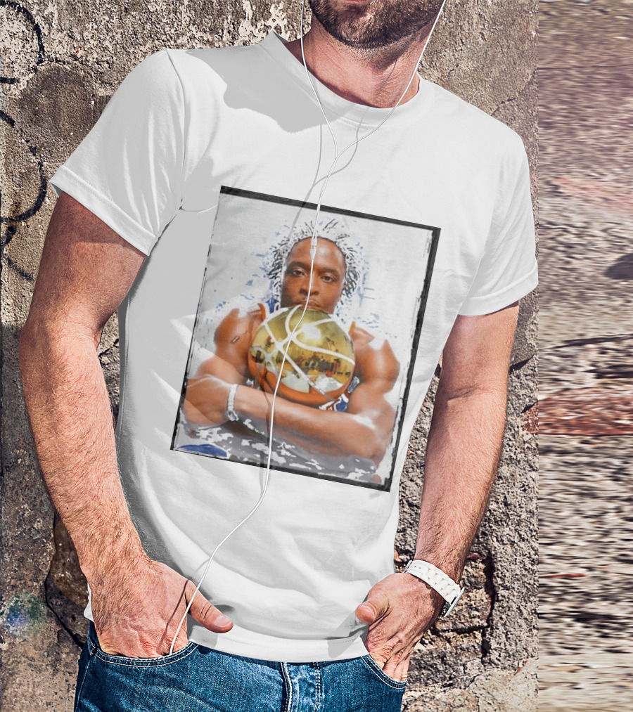 OG Anunoby Basketball Reflection Artistic Slam Magazine Photoshoot T-Shirt