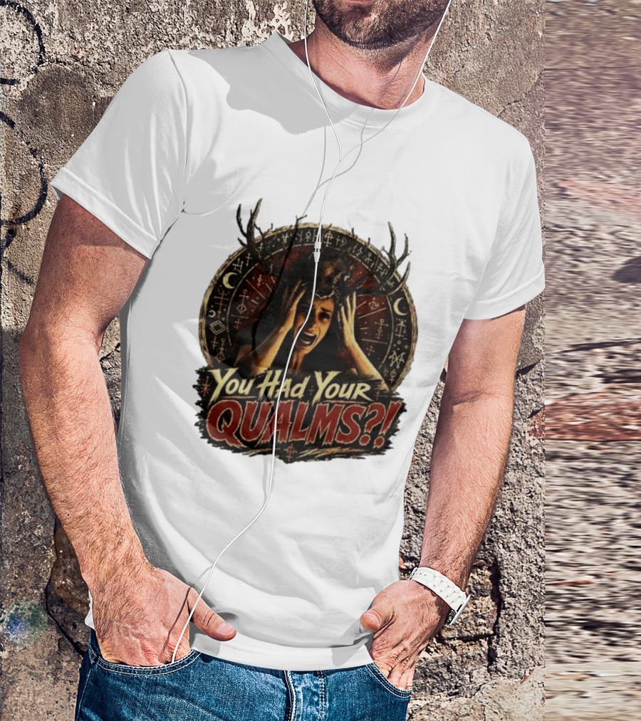 Patricia Widows Bay You Had Your Qualms Ritual Symbolism Antlered Figure T-Shirt