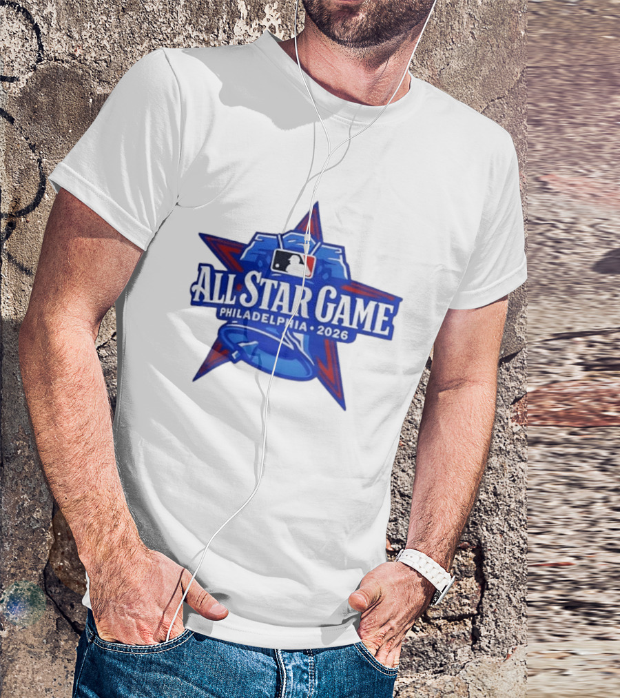 Philadelphia Phillies MLB All Star Game 2026 Drop Shoulder T-Shirt