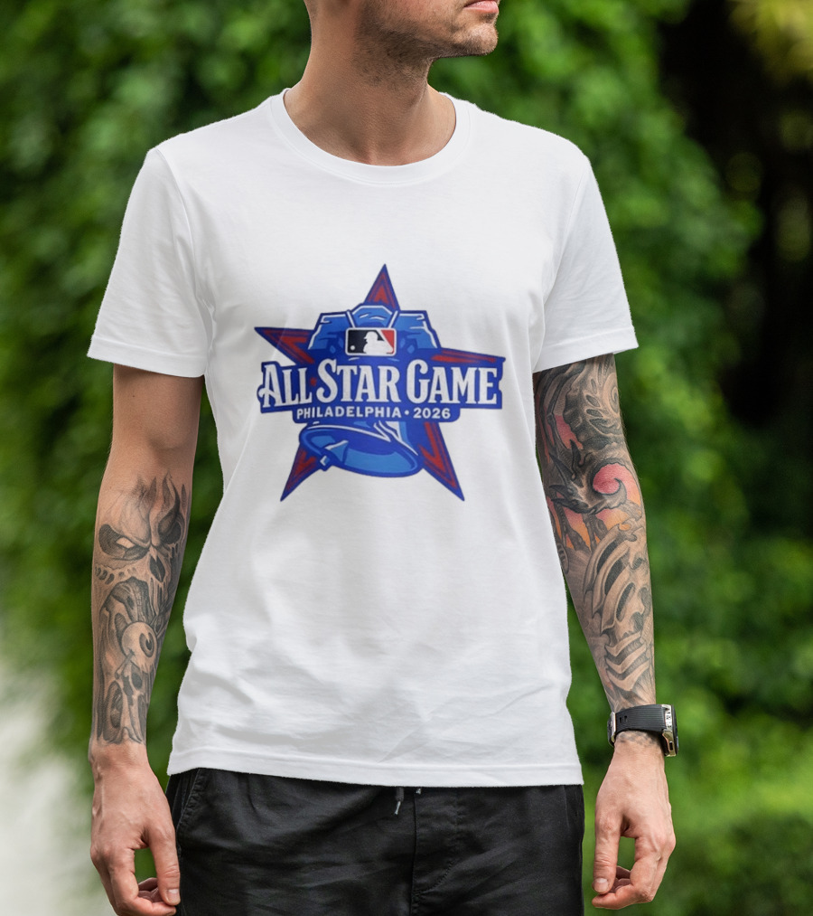 Philadelphia Phillies MLB All Star Game 2026 Drop Shoulder T-Shirt