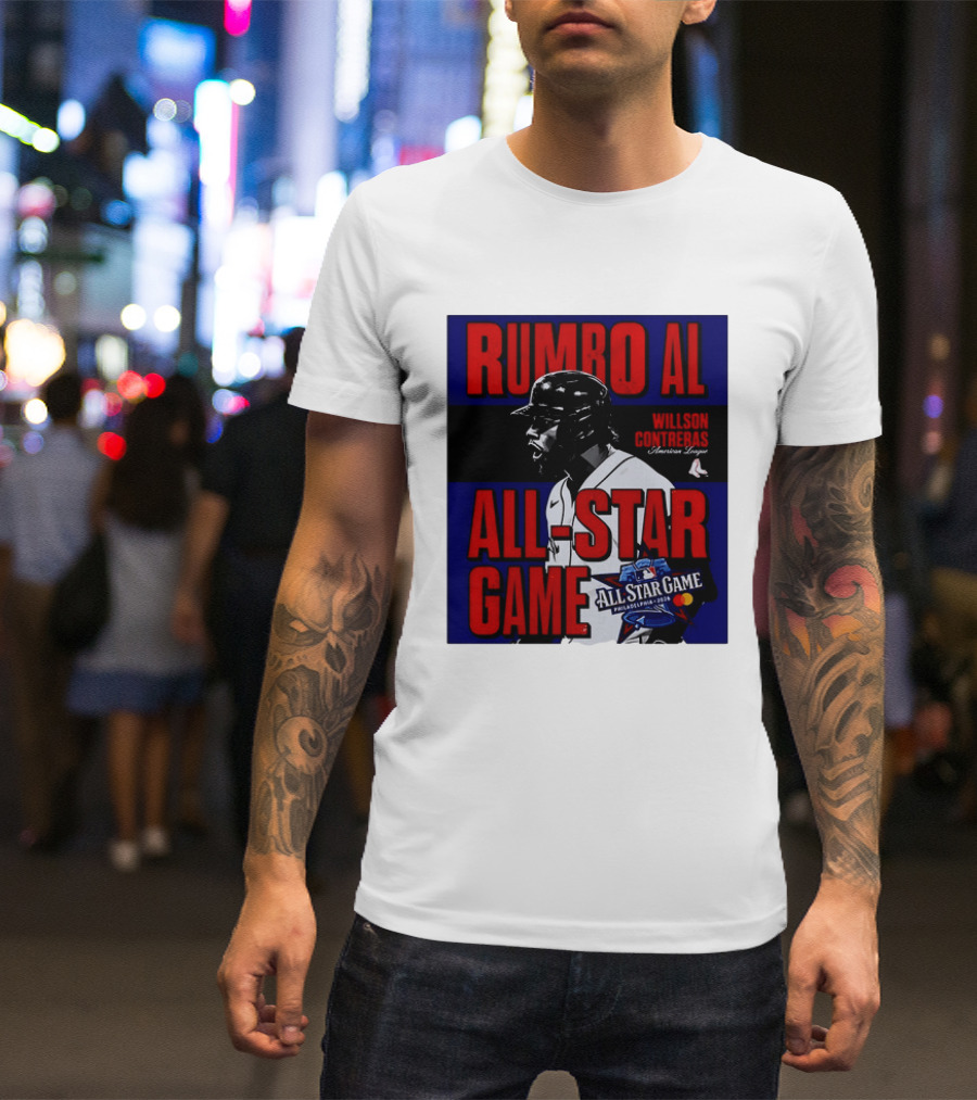 Rumbo AL All Star Game 2026 Willson Contreras Boston Red Sox Philadelphia T-Shirt