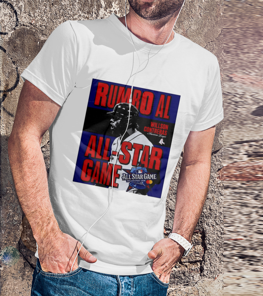 Rumbo AL All Star Game 2026 Willson Contreras Boston Red Sox Philadelphia T-Shirt