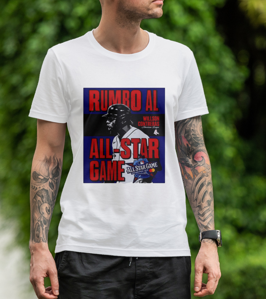 Rumbo AL All Star Game 2026 Willson Contreras Boston Red Sox Philadelphia T-Shirt