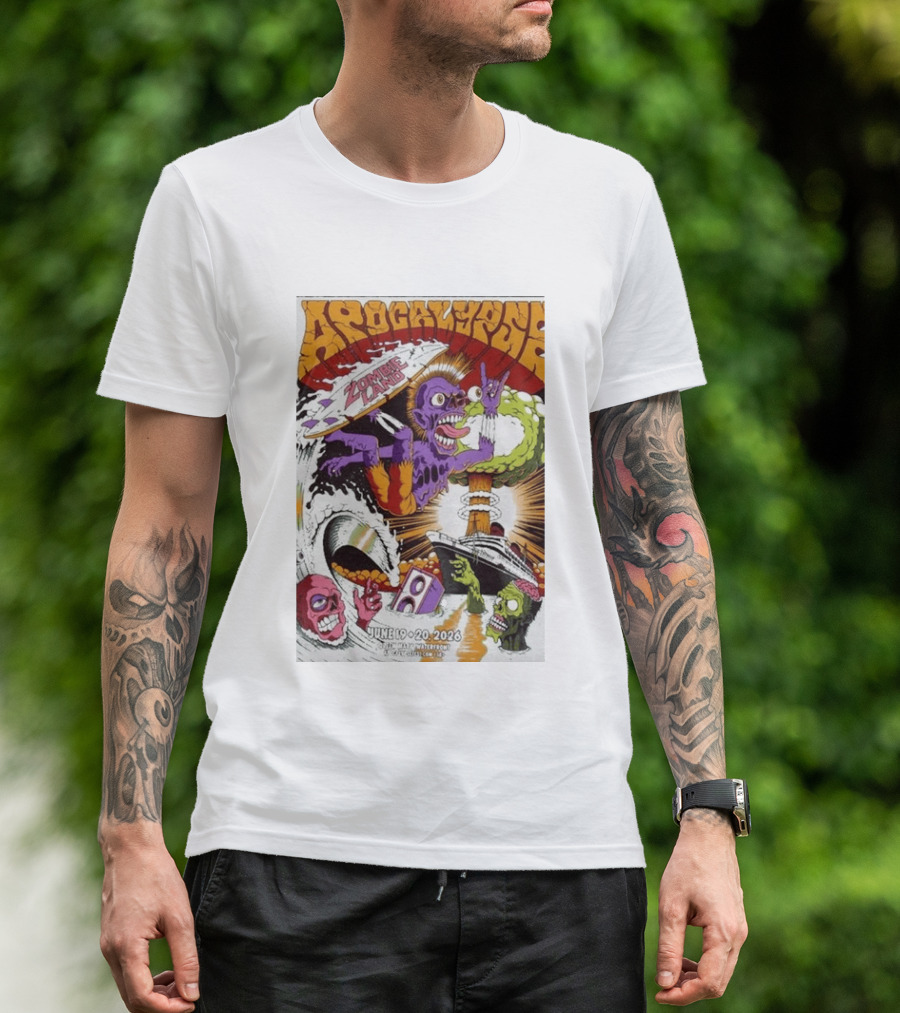 Zombie Land Apocalypse June 19 20 2026 Waterfront Event T-Shirt