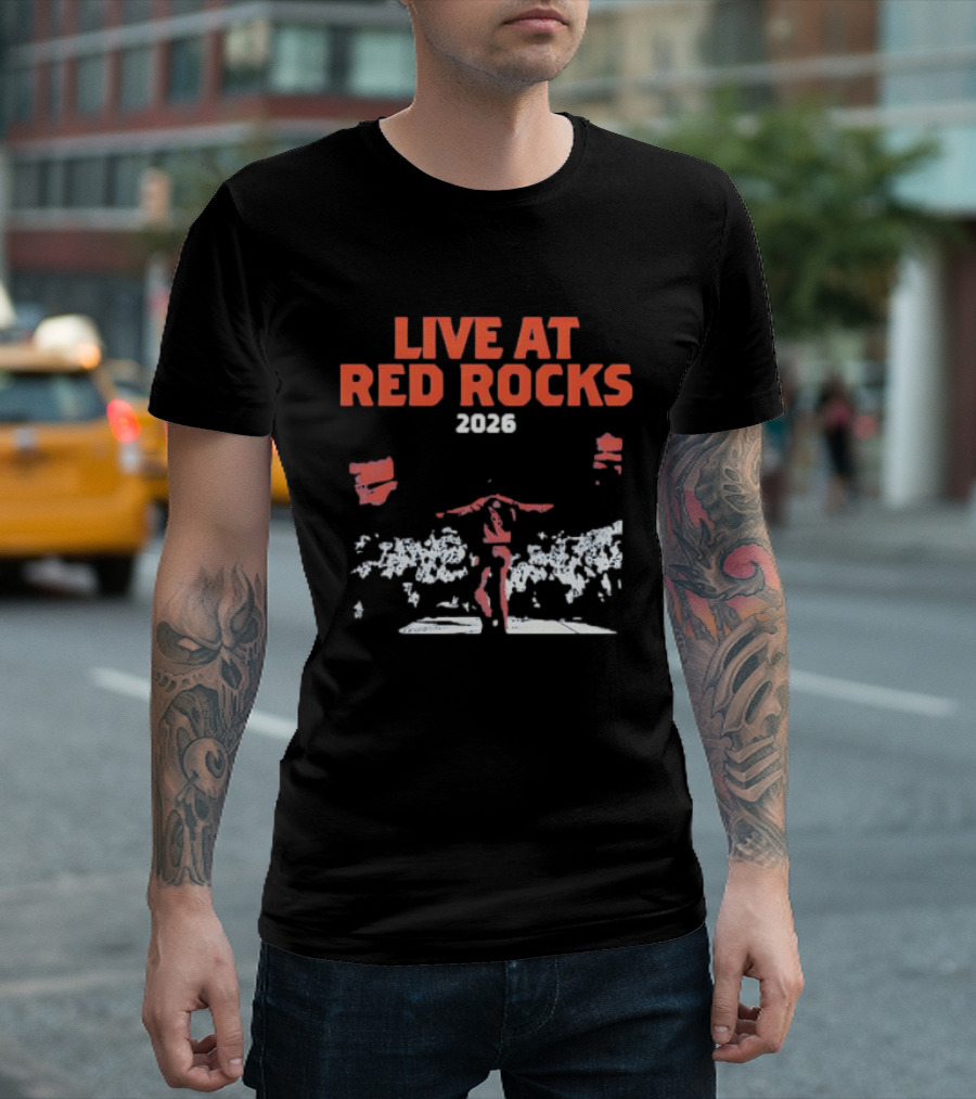 Live At Red Rocks 2026 Concert Performer Music Event T-Shirt
