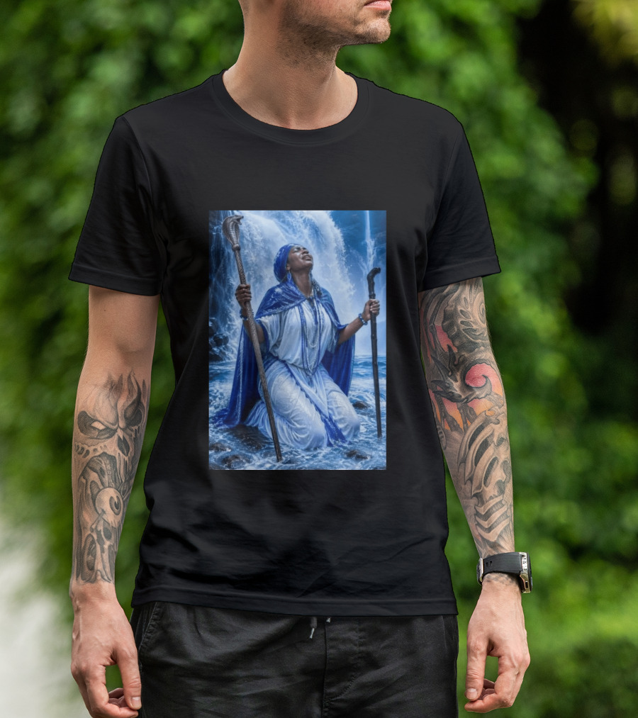 Many People Ask This Question Can I Let My Ancestors Know About My Relationship Ngiyakwazi Ukuba Ngayon Spiritual Waterfall Wisdom T-Shirt