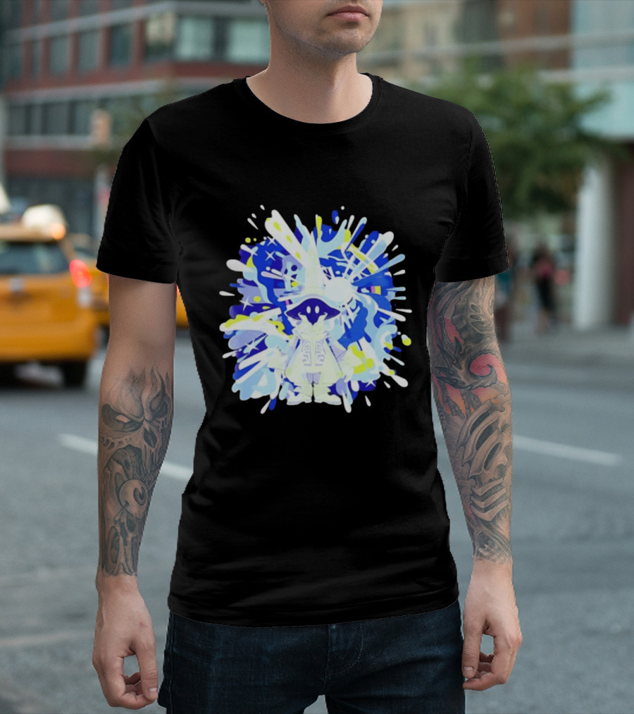 Vivi Ornitier Final Fantasy Black Mage Magic Stars Explosion T-Shirt