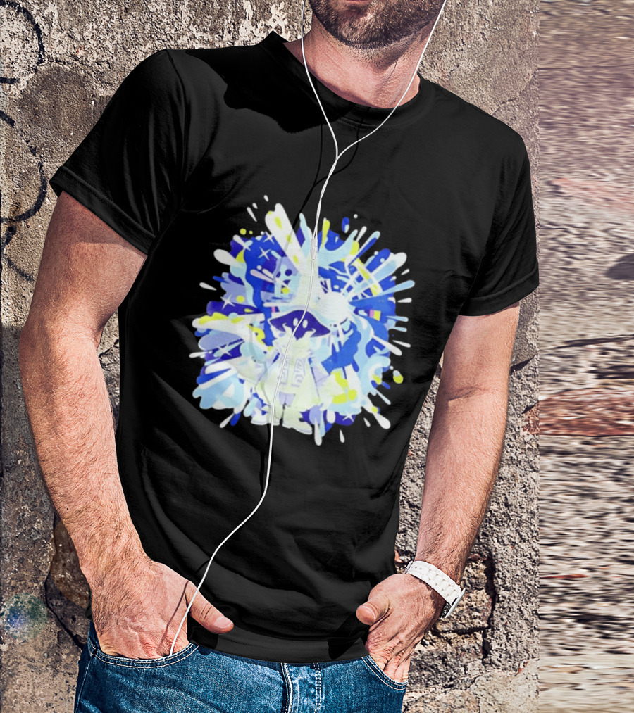 Vivi Ornitier Final Fantasy Black Mage Magic Stars Explosion T-Shirt