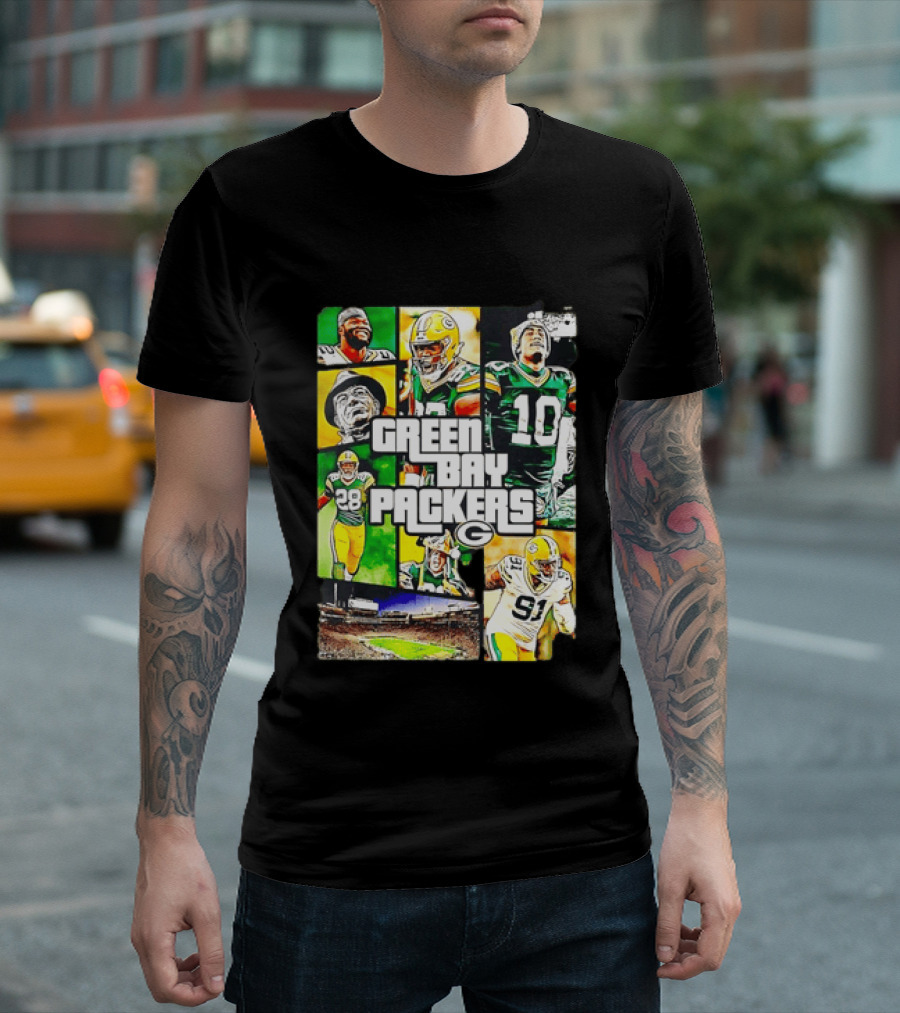 Green Bay Packers Football NFL Team Fan Merchandise T-Shirt