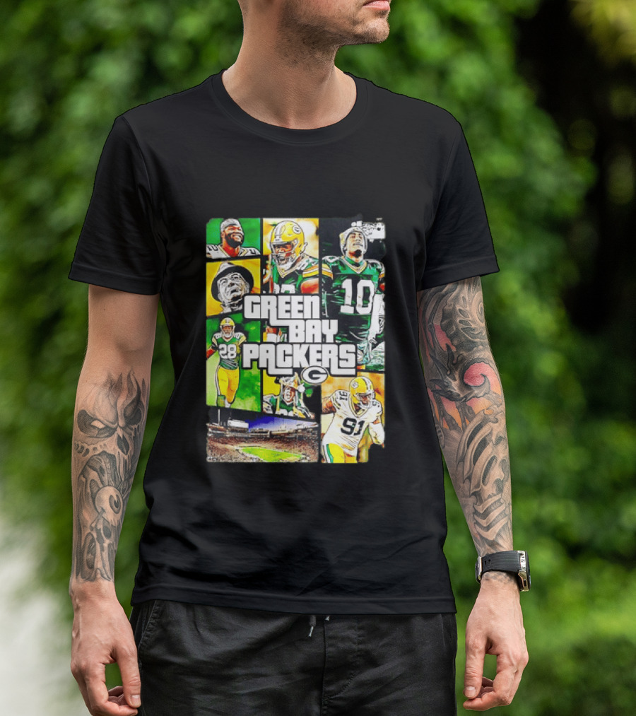 Green Bay Packers Football NFL Team Fan Merchandise T-Shirt