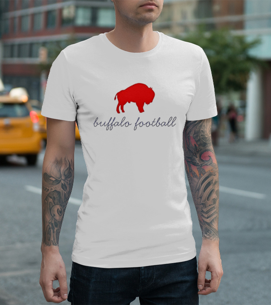 Buffalo Football Red Buffalo T-Shirt