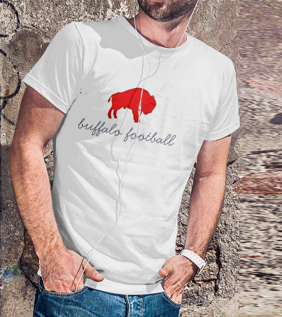 Buffalo Football Red Buffalo T-Shirt