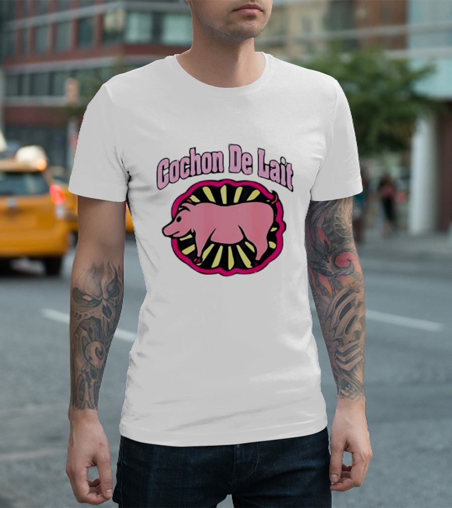 Cochon De Lait Pig Meat Culinary Food Festival Barbecue BBQ T-Shirt