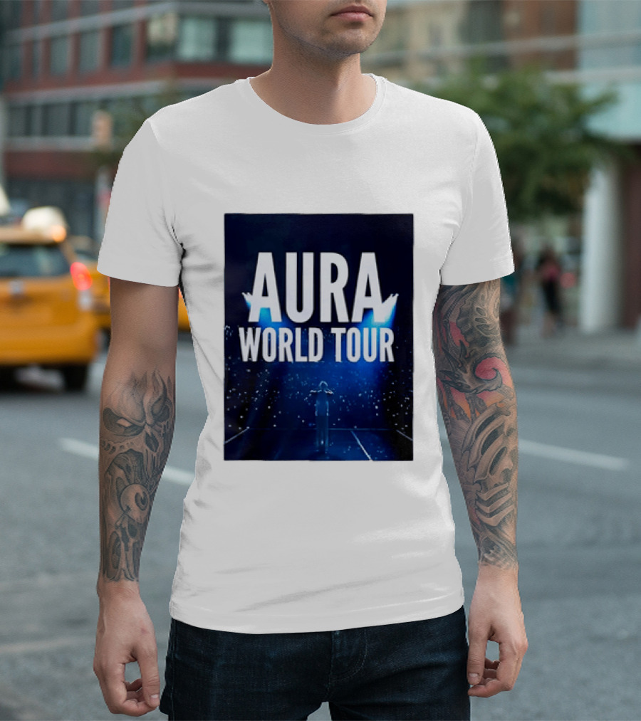 Diljit Dosanjh AURA World Tour 2026 Edition Concert Event T-Shirt