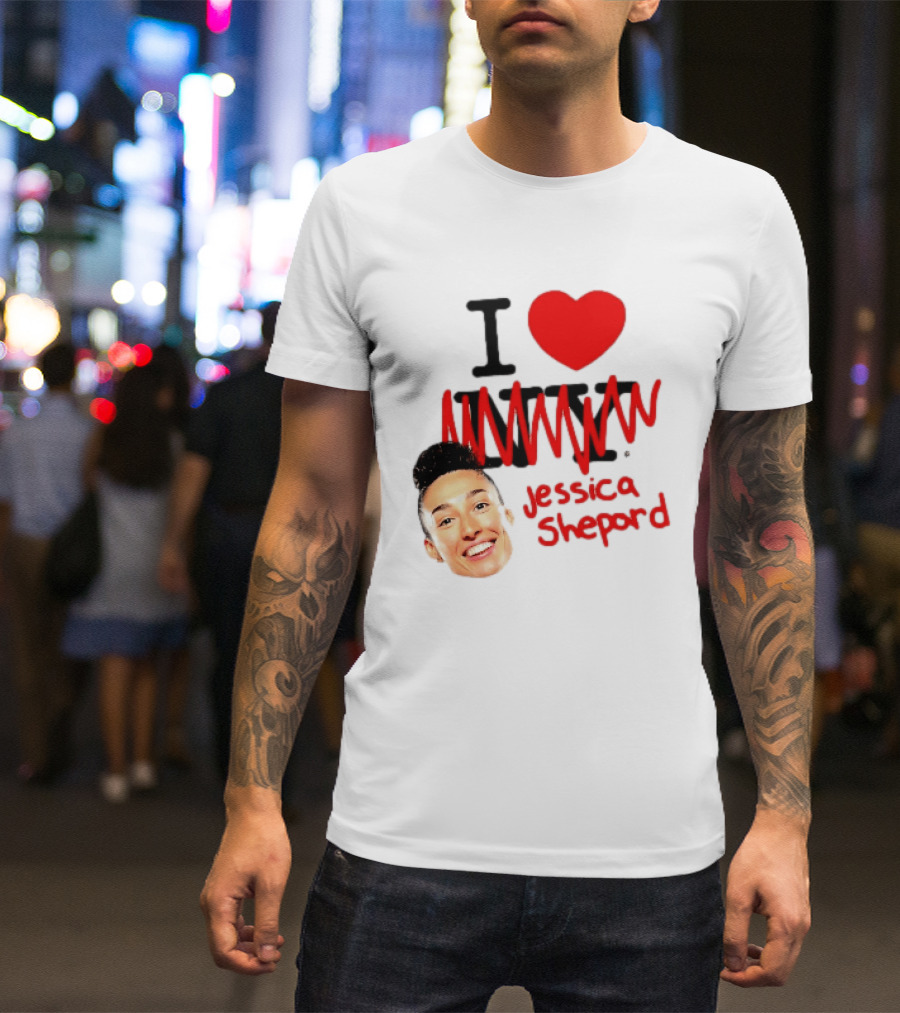 I Love NY Jessica Shepard Heartbeat T-Shirt