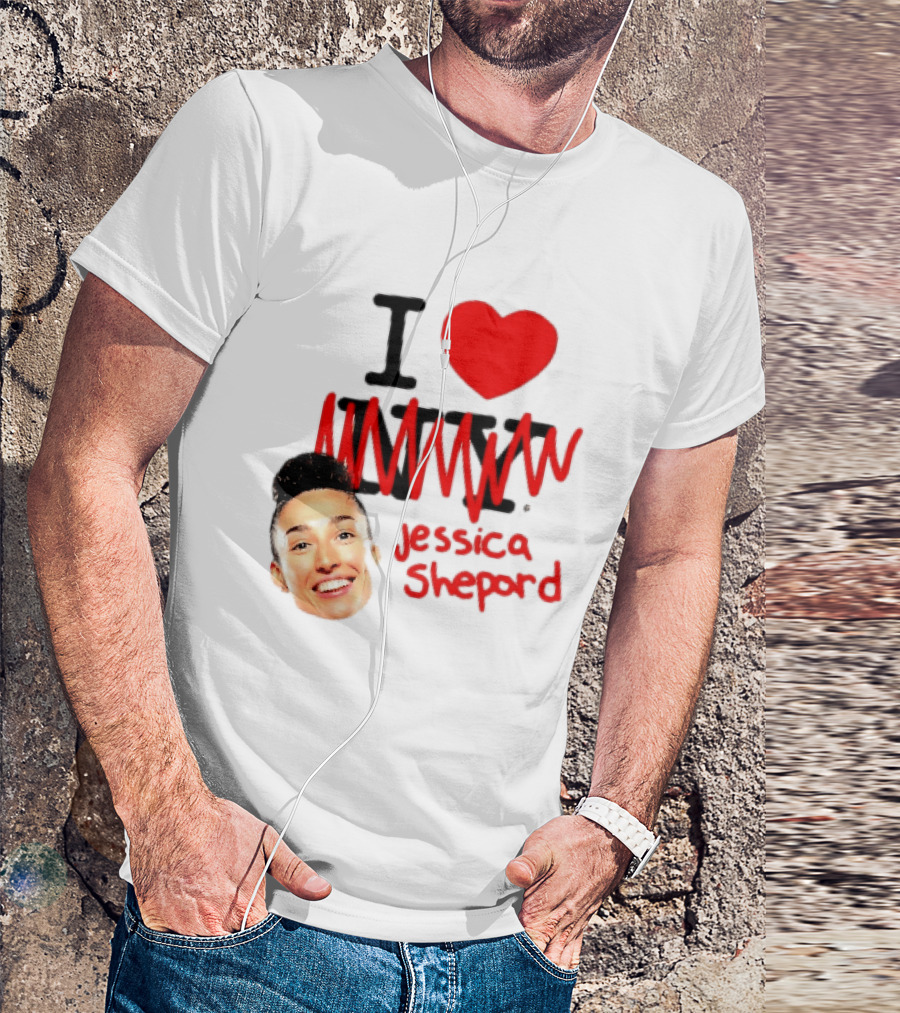 I Love NY Jessica Shepard Heartbeat T-Shirt
