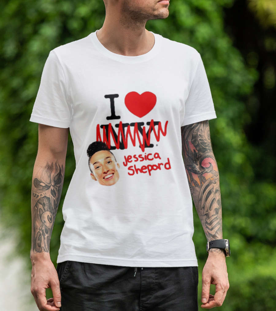 I Love NY Jessica Shepard Heartbeat T-Shirt