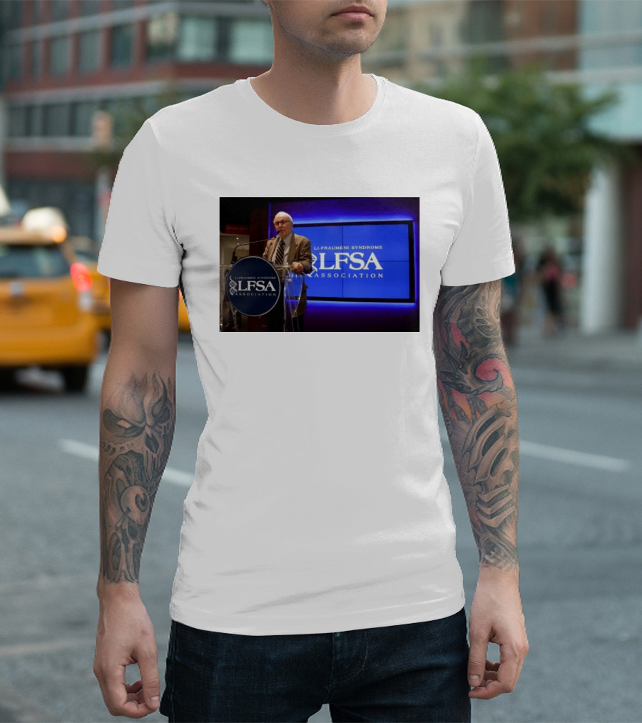 LI Fraumeni Syndrome LFSA Association Genetic Cancer Research Legacy T-Shirt