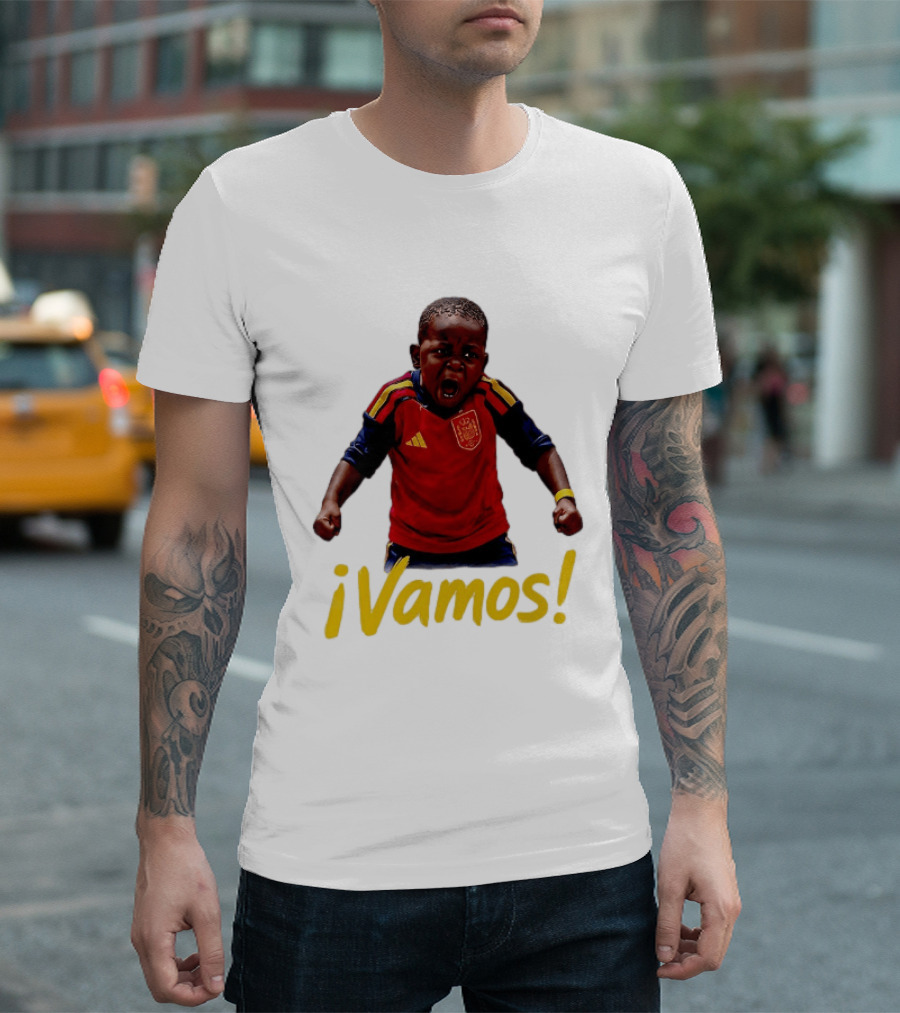 ¡Vamos! Lamine Yamal Spain Football Meme Spain Team Spirit T-Shirt