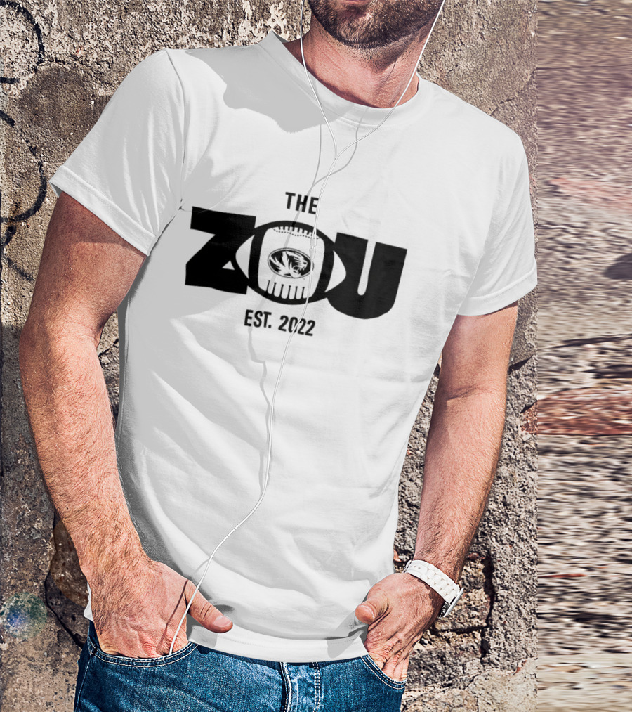 Missouri Tigers The Zou Football Est 2022 T-Shirt