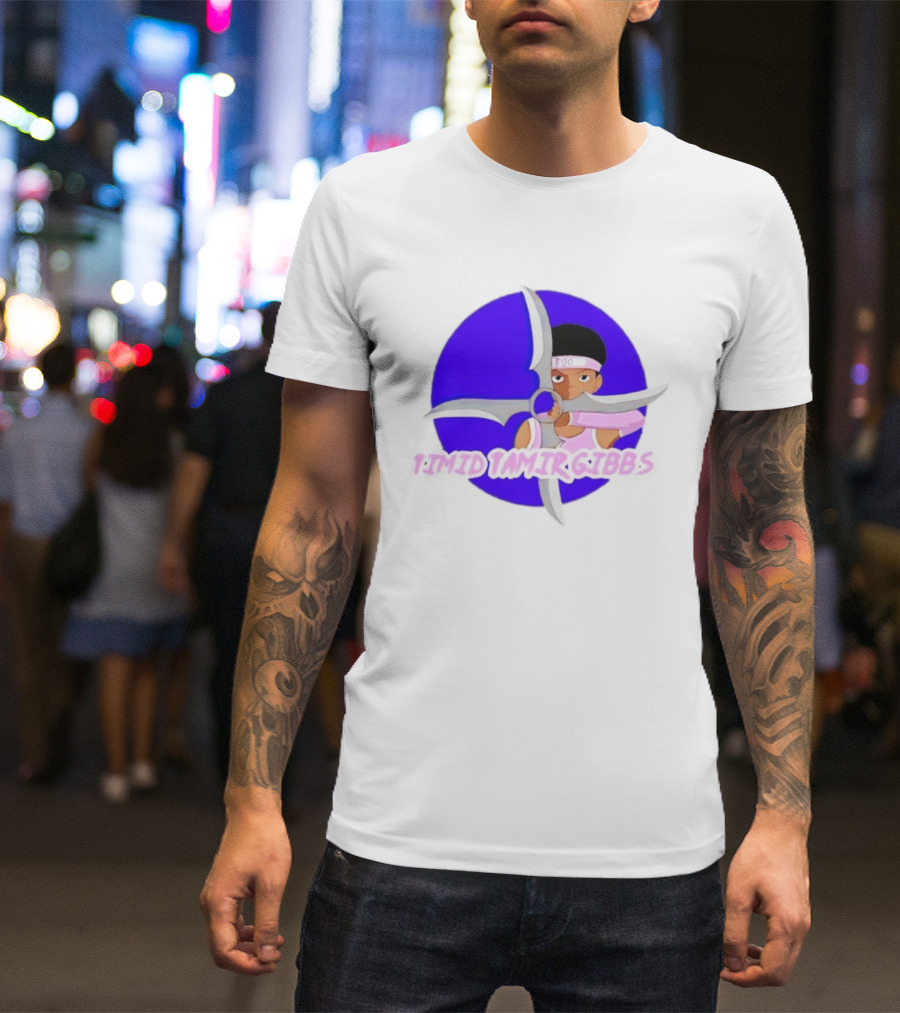 Timid Tamir Gibbs Windmill Shuriken Ninja T-Shirt